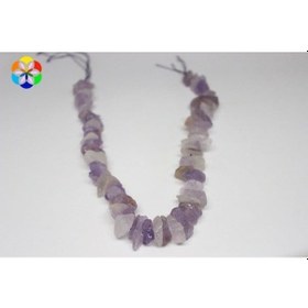 Resim Ametist Taşı Açık-Şeffaf Renk Kristalize Ham Parçalar Dizi 