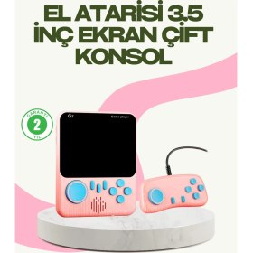Resim 666 Oyunlu Retro Game Console - Tv ve Çift Gamepad Desteği - Lisinya 