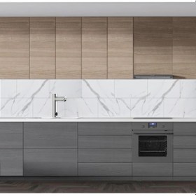 Resim Tezgah Arası Kendinden Yapışkanlı Pvc Beyaz Kaplama Paneli 30X60 (545279574) 