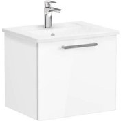 Resim Vitra Root Flat 60 Cm Beyaz Tek Çekmeceli Banyo Dolabı Alt Modül Çok Renkli 