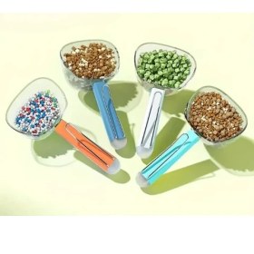 Resim Klipsli Ölçekli Kedi Köpek Mama Küreği 