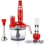 Resim KKB976 Hilde 1500 W Blender Set Kırmızı King