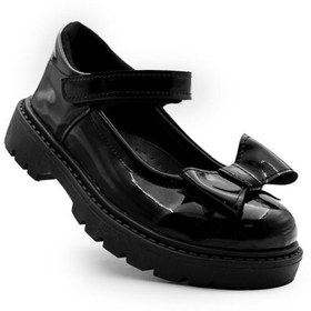 Resim Milano Kız Çocuk Günlük Fiyonklu Rugan Ayakkabı 