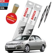 Resim Toyota Corolla Uyumlu Silecek Takımı 2002-2006 Bosch Eco 