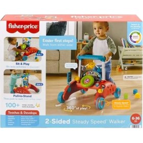 Resim MCM Group HJP48 Fisher-Price Ilk Arabam Çift Yönlü Yürüteç 