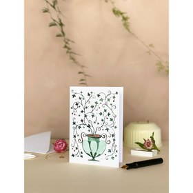 Resim Vase Greeting Card 