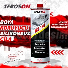 Resim Teroson WX 180 Boya Koruyucu Derin Parlak Uuzn Ömürlü Cila 1 LT 