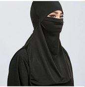 Resim Willowhaven 1 Adet Deniz Mavisi Delikli Kadın Başörtüsü - Nefes Alabilen Polyester Yüzü Kapatan Atkı Sonbahar Kış Aksesuarı 3 Lacivert 