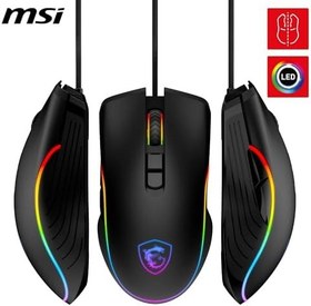 Resim MSI FORGE GM300 Siyah Kablolu Gaming (Oyuncu) Mouse 