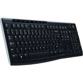 Resim Logıtech K270 Kablosuz Klavye Q Tr USB Siyah 920-003761 