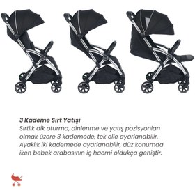 Resim Merkür Bebe Ruby Kabin Boy Bebek Arabası 