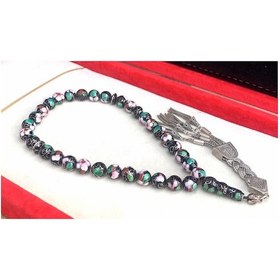 Resim Antika Mineli Fransız Eski İşçilik Tesbih 