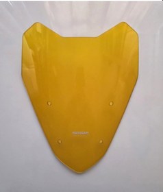 Resim Motocam Sfm Pyrexia 150 Ön Cam 2023-2026 Model 40cm Sarı Renkli 4mm Sportif 