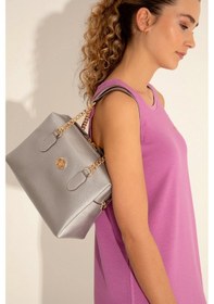 Resim U.S. Polo Assn. Kadın Kurşun Omuz Çantası 50293653-VR209 