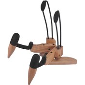 Resim Ma-36 Elektro Gitar & Bas Masif Ahşap Katlanabilir Sehpa Ahşap Rengi 