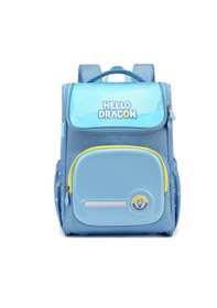 Resim Hello Dragon Unisex Omurga Koruyucu Laptop&sırt Çantası Açık Mavi - Sarı 