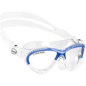 Resim Cressi Cobra Çocuk Yüzücü Gözlüğü Mavi 