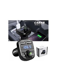 Resim Carx8 Digital Ekran Bluetooth Araç Kiti Mp3 Fm Transmitter 