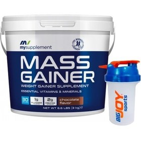 Resim Mysupplement Mass Gaıner Karbonhidrat Protein Bulk Çikolata 3000G 