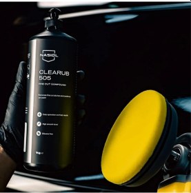 Resim Nasiol Glasshield Clearub 505 1000g İnce Çizik Polisaj Pastası 