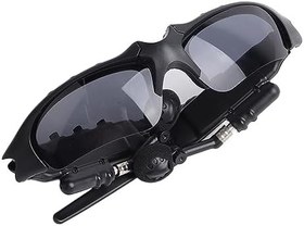 Resim Akıllı Güneş Gözlüğü Kulaklık, Müzik Çalma Göz Koruması Gözlük Kulaklık Pürüzsüz Arama Spor Koşu Binme Dış Mekan Için Çok Fonksiyonlu 