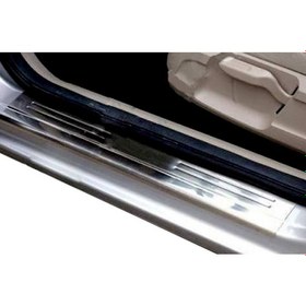 Resim Spider Honda Jazz 2 Kapı Eşiği 4 Parça Paslanmaz Çelik 2009 Üzeri Modeller 