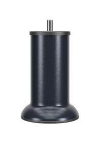 Resim Baza Ayağı 10 Cm M8 Vidalı Tekli Metal Antrasit Yatak Mobilya Ayağı İnce Vida Antrasit M8 10 Cm 