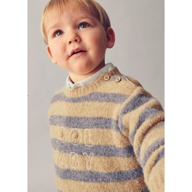 Resim Mayoral Kışlık Erkek Bebek Örme Kazak Bej - Bej / 4 Yaş 