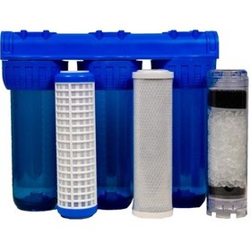 Resim Aquames - Kireç Kırıcı Daire Girişi 10" 3 Aşamalı 1" Filtreleme S 