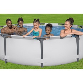 Resim Bestway 56408 Steel Pro Max Prefabrik Yer Üstü Çember Havuz 3,05 M X 76 Cm 