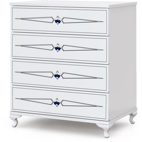 Resim temosan mobilya Elmas Lazer Yakmalı Şifonyer 