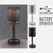 Resim Şarjlı 8x24 cm Led Masa Lambası 
