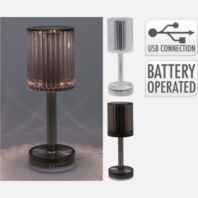 Resim Şarjlı 8x24 cm Led Masa Lambası 