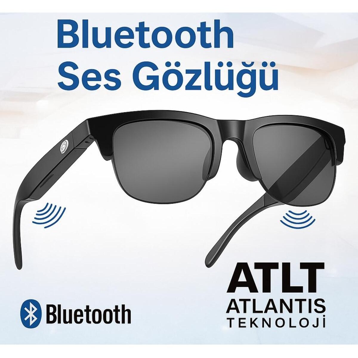 ATLT ATLANTİS S6 SMART GLASSES AKILLI GÜNEŞ GÖZLÜĞÜ HOPERLÖR MİKROFONLU ...