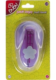 Resim Bu-bu Şekilli Eva ve Kağıt Delgeç Çiçek 3/2 