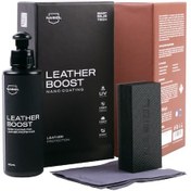 Resim Nasiol Leatherboost Araç Ev Ofis Deri Yüzeyler için Nano Kaplama Deri Bakımı 1 Yıl Dayanım 150 ML 