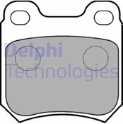Resim DELPHI LP590 Fren Balatasi Arka Wva 21050 ( Opel: Vectra B-Omega A/ Saab ) 0309227010 1605924 (WA246667) 