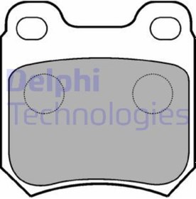 Resim DELPHI LP590 Fren Balatasi Arka Wva 21050 ( Opel: Vectra B-Omega A/ Saab ) 0309227010 1605924 (WA246667) 