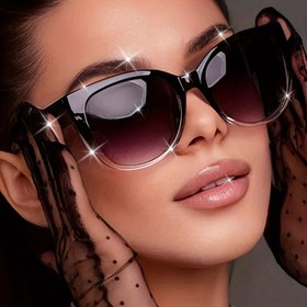 Resim Kadınlar İçin Şık Kedi Gözü Moda Gözlük - Büyük Çerçeve Anti-Yansıtıcı PC Lensler, Dayanıklı Plastik Menteşeler, Hafif ve Şık Günlük & Resmi Etkinlikler için Gözlük, Zarif Tasarım, Yansıma Önleyici Lensler, Trendy Çerçeveler, Yüksek Kaliteli Ofis Profesyonelleri için Tasarımcı Gözlük 