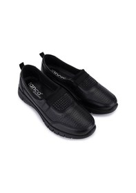 Resim Tamer Tanca Kadın Hakiki Deri Siyah Comfort Ayakkabı 370 1202 Bn Ayk Sk25-26 Sıyah Siyah 