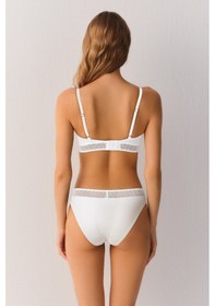Resim Suwen Comfy Pamuklu Slip Külot Sw4020101 Beyaz 