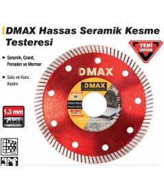 Resim Dmax DMX4710 Hassas Seramık Kesme Testeresı 115*22-23 mm 