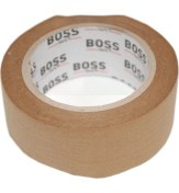 Resim Roco Paper Co. Yapışkanlı Kraft Çiçek Bandı - Maskeleme Bandı - Kahverengi - 5 CMX50 Metre 