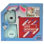 Resim Fuji Instax Mini 9 Box Scrapbook ICE BLUE FOTSI00065 