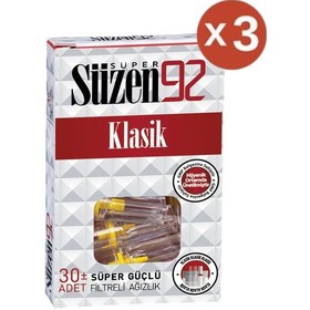 Resim Süzen92 Sigara Ağızlığı Filtresi Regular - Klasik 3'lü Set 