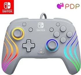 Resim PDP Afterglow™ Wave Wired LED Controller for Nintendo Switch, Nintendo Switch/OLED - Grey 