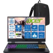 Resim Acer Nitro 5 AN517-55- Intel I7-12650H 40GB Ddr5 256GB SSD 8GB/RTX4060 140W IPS 17.3" 144Hz Full Hd WIN11HOME Gaming Laptop NHQLFEY004H11+ZETTAÇANTA 