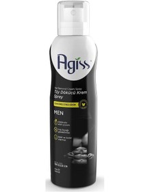 Resim Agiss Tüy Dökücü Krem Gazlı Sprey 175 Ml Men 