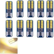 Resim Trendooze Turcoshop11 10 Adet T10 194 W5w 24 Led Sıcak Beyaz Araba İç Aydınlatma 