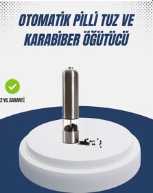Resim Hnrlıshp Tuz Baharat Öğütücü Otomatik Baharat Değirmeni Uzun Ömürlü Pratik Diğer 